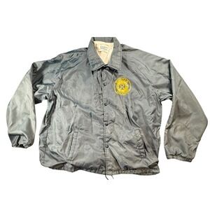 Vintage 90s Chalk Line Ruritan National Satin Bomber Windbreaker Jacket XXL  USA